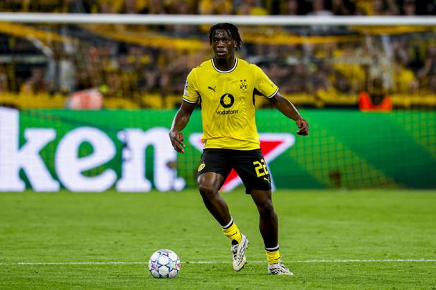 DORTMUND - Joane Gadou of Borussia Dortmund dribbles with the ball during the UEFA Champions League match between Borussia Dortmund and Villarreal CF at Signal Iduna Park on 08 September 2026 in Dortmund, Germany. MARCEL TER BALS ANP UEFA Champions League 2026 27 xVIxANPxSportx xMarcelxterxBalsxIVx 567693087 originalFilename: 567693087