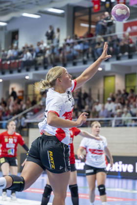 Alsco Women s Handball Bundesliga, 2026–2027 Season: SV Union Halle Neustadt vs. HSG Blomberg Lippe, Halle, Germany, September 9, 2026. Pictured: Judith Tietjen, Blomberg Halle Saale, SWH Arena, Saxony-Anhalt, Germany