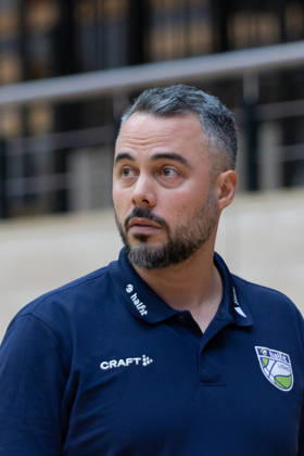 Timur Topal, Head Coach of the Lions, Halfit Lions vs. KB Sharks Würzburg, Women s Basketball, Exhibition Game, 1st Bundesliga, 2nd Bundesliga South, DBBL, 2026–27 Season, September 11, 2026, SWH Arena, Saxony-Anhalt, Germany
