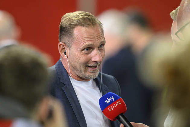 Pictured from left: Mauro Lustrinelli, Union Berlin, coach, GER, Berlin, soccer, 1. FC Union Berlin vs. FC Schalke 04, at the Alte Försterei, September 11, 2026, DFB and DFL regulations prohibit any use of photographs as image sequences and or quasi-video, Copyright: HMBxMedia UwexKoch