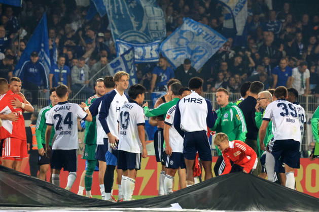 September 11, 2026, GER, Soccer, Bundesliga 1, 2026–2027, Alte Foersterei, 1. FC Union vs. Schalke 04, Matchday 3, Schalke Players’ Association, 1st Division, DFB DFL regulations prohibit any use of photographs as image sequences and or quasi-video. nordphoto GmbH, Engler, Berlin, Alte Foersterei Stadium, Berlin, Germany Copyright: xNordphotox xEnglerx