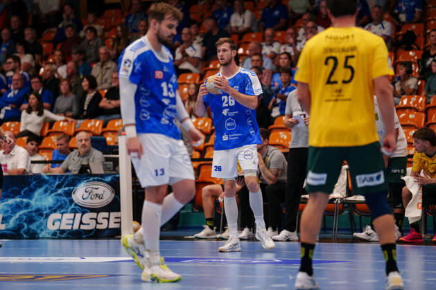 German Handball Bundesliga, Matchday 3: Dessau Roßlauer HV 06 vs. VfL Eintracht Hagen, Yannick Danneberg, Dessau Roßlauer HV 06, 26 on September 11, 2026, at the Anhalt Arena, Dessau-Roßlau, Saxony-Anhalt; Dessau-Roßlau, Anhalt Arena, Saxony-Anhalt, Germany