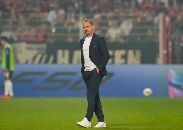 Mauro Lustrinelli, 1. FC Union Berlin, Head Coach (GER), 1. FC Union Berlin vs. FC Schalke 04, Bundesliga 1, Matchday 3, 2026–27 Season, Stadion An der Alten Foersterei, Berlin, September 11, 2026 DFL regulations prohibit any use of photographs as image sequences and or quasi-video, GER, 1 FC Union Berlin vs. FC Schalke 04, Bundesliga 1, Matchday 3, 2026–27 season, September 11, 2026, Berlin Copyright: xEibner-Pressefoto ScottxColemanx EP_SCN