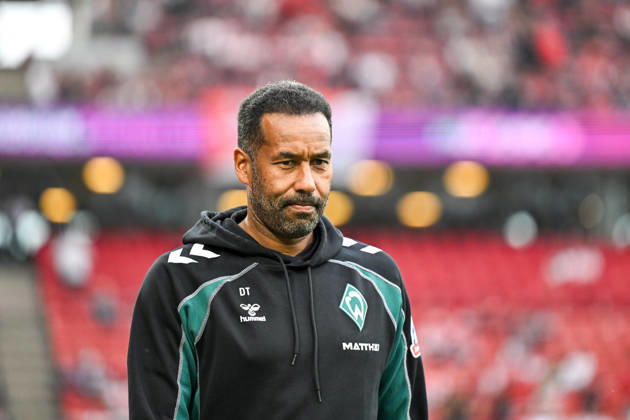 September 12, 2026, GER, Soccer, Men s, 1st Bundesliga, 2026–2027 season, Matchday 3, 1. FC Köln vs. SV Werder Bremen; Daniel Thioune, Werder Bremen; Coach; DFB and DFL regulations prohibit any use of photographs as image sequences and or quasi-video; Köln; Rhein Energie Stadium; NRW; Germany Copyright: xNordphoto Wiegandx