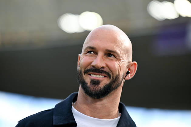 September 12, 2026, SNP Arena, Sinsheim, GER, 1. Bundesliga, TSG Hoffenheim vs. VfB Stuttgart, Coach Christian Ilzer, Hoffenheim. DFL regulations prohibit any use of photographs as image sequences and or quasi-video. Photo by Hasan Bratic, DeFodi Images