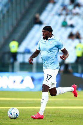 IPA88519133 - Nuno Tavares of Societa Sportiva Lazio is in action during the 2026–2027 Serie A match between S.S. Lazio and A.C. Milan at the Stadio Olimpico in Rome, Italy.  Copyright: xMatteoxCassoni IPAxSportx xx IPA88519133