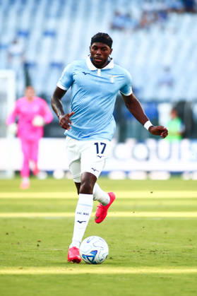 IPA88519149 - Nuno Tavares of Societa Sportiva Lazio is in action during the 2026 2027 Serie A match between S.S. Lazio and A.C. Milan at the Stadio Olimpico in Rome, Italy.  Copyright: xMatteoxCassoni IPAxSportx xx IPA88519149