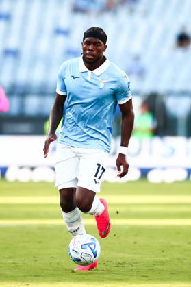 IPA88519150 - Nuno Tavares of Societa Sportiva Lazio is in action during the 2026–2027 Serie A match between S.S. Lazio and A.C. Milan at the Stadio Olimpico in Rome, Italy.  Copyright: xMatteoxCassoni IPAxSportx xx IPA88519150