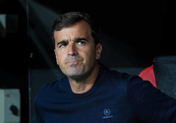 Carles Martinez, Bayer 04 Leverkusen, Head Coach (GER), Bayer 04 Leverkusen vs. NK Celje, UEFA Europa League, Matchday 1, 2026–27 Season, BayArena, Leverkusen, September 16, 2026 DFL regulations prohibit any use of photographs as image sequences and or quasi-video Bayer 04 Leverkusen vs. Celje, UEFA Europa League, Matchday 1, 2026–27 season, September 16, 2026, Leverkusen Copyright: xEibner-Pressefoto ScottxColemanx EP_SCN