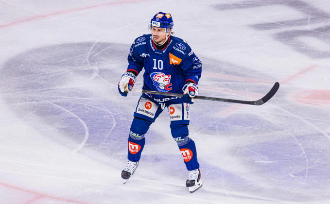 Ice Hockey National League Regular Season: ZSC Lions vs. SC Ber Zurich, Switzerland, September 15, 2026. 10 Sven Andrighetto, forward, ZSC Lions Copyright: xAndreasxHaasx