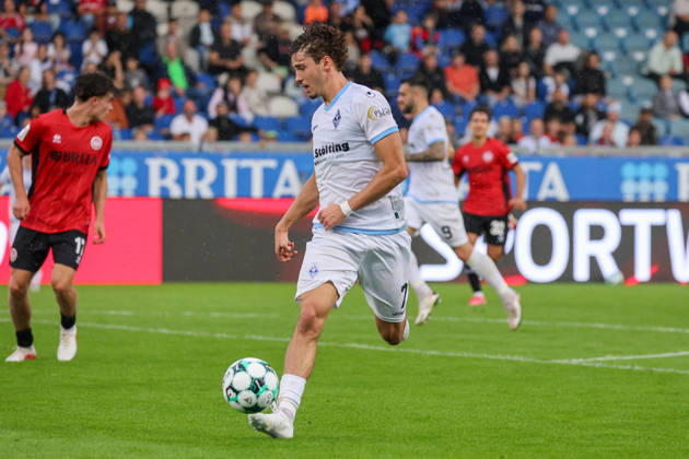 Lovis Bierschenk, SV Waldhof Mannheim, 7th Soccer 3rd Division, Matchday 5, SV Wehen Wiesbaden vs. SV Waldhof Mannheim on September 13, 2026, at BRITA Arena Wiesbaden, Germany; BRITA Arena Wiesbaden, Germany Copyright: xFranzxReindelx