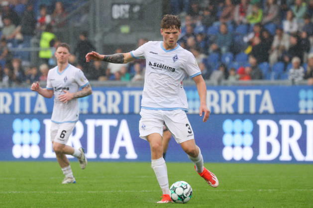 Moritz Malik Polte, SV Waldhof Mannheim, 3rd Division Soccer, Matchday 5, SV Wehen Wiesbaden vs. SV Waldhof Mannheim on September 13, 2026, at BRITA Arena Wiesbaden, Germany; BRITA Arena Wiesbaden, Germany Copyright: xFranzxReindelx