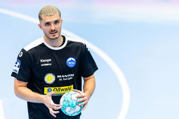 September 18, 2026, GER, Handball, Men, Season 26–27, Opel 1st Division, Matchday 5, ThSV Eisenach vs. THW Kiel, Jannis Schneibel (ThSV Eisenach), 66 99817 Eisenach, Werner Assmann, Am Sportpark Thueringen, Germany