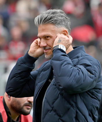 Coach Martin Demichelis, RB Leipzig Soccer, Bundesliga Matchday 4: Bayer 04 Leverkusen vs. RB Leipzig, on September 20, 2026, in Leverkusen, Germany. DFL regulations prohibit any use of photographs as image sequences and or quasi-video. ÂÂ