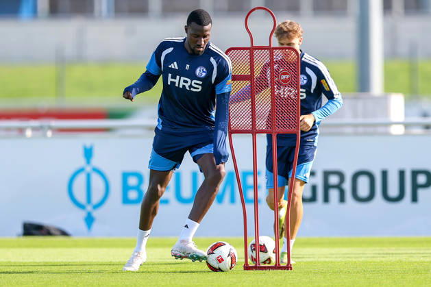 September 23, 2026, Soccer, FC Schalke 04 practice Bryan Lasme FC Schalke 04 Gelsenkirchen FC Schalke 04 training facility NRW Germany xRHR PHOTO YYx Copyright: RHR-FOTOx RHR-FOTO YY