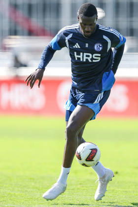 September 23, 2026, Soccer, FC Schalke 04 Practice Bryan Lasme FC Schalke 04 Gelsenkirchen FC Schalke 04 Training Facility NRW Germany xRHR PHOTO YYx Copyright: RHR-FOTOx RHR-FOTO YY