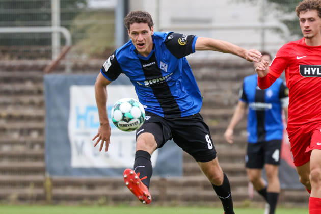 Maximilian Thalhammer, SV Waldhof Mannheim, 8th soccer friendly match: SV Waldhof Mannheim vs. SV 07 Elversberg on September 24, 2026, at Seppl Herberger Stadium in Mannheim, Germany; Seppl Herberger Stadium, Mannheim, Germany Copyright: xFranzxReindelx