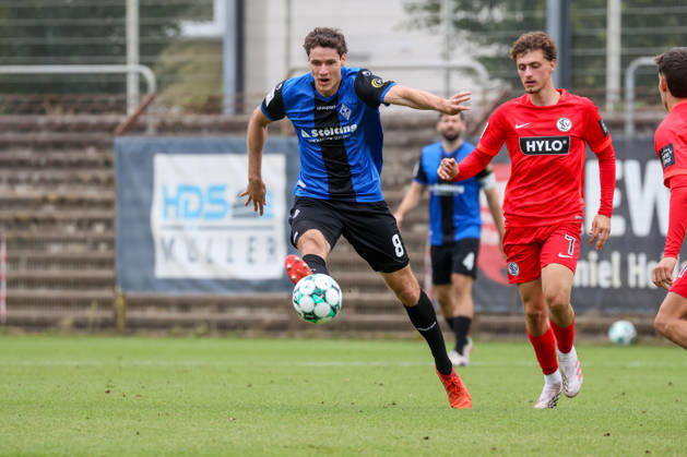 Maximilian Thalhammer, SV Waldhof Mannheim, 8th soccer friendly match: SV Waldhof Mannheim vs. SV 07 Elversberg on September 24, 2026, at Seppl Herberger Stadium in Mannheim, Germany; Seppl Herberger Stadium, Mannheim, Germany Copyright: xFranzxReindelx