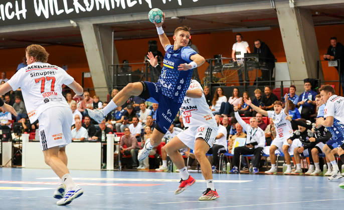 September 24, 2026, Germany, Stuttgart, DHB Cup 2026–2027 Season, TVB Stuttgart vs. HC Erlangen, Simone Mengon (TVB)