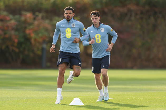 England MD-1 Training, Nations League Morgan Gibbs-White of England during the England MD-1 training session ahead of the 2026 27 UEFA Nations League Group A3 match vs Spain, Tottenham Hotspur Training Ground, Enfield, England on 25 September 2026 Credit: Tiego Grenho Every Second Media Editorial use only. All images are copyright Every Second Media Limited. No images may be reproduced without prior permission. Copyright: xIMAGO EveryxSecondxMediax ESM-2188-0022 TiegoxGrenhox xEveryxSecondxMediax