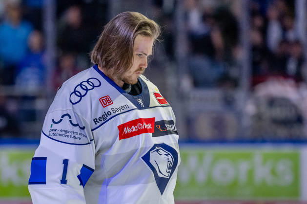 Jonas Stettmer, Goaltender, ERC Ingolstadt, No. 01 in the Starting Six portrait, GER, Straubing Tigers vs. ERC Ingolstadt, Ice Hockey, DEL, 2026–2027 Season, Matchday 3, September 25, 2026 Photo: HMB Media, Heike Feiner Copyright: HMBxMedia HeikexFeiner