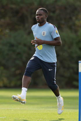 England MD-1 Training, Nations League Bukayo Saka of England during the England MD-1 training session ahead of the 2026 27 UEFA Nations League Group A3 match vs Spain, Tottenham Hotspur Training Ground, Enfield, England on 25 September 2026 Credit: Tiego Grenho Every Second Media Editorial use only. All images are copyright Every Second Media Limited. No images may be reproduced without prior permission. Copyright: xIMAGO EveryxSecondxMediax ESM-2188-0059 TiegoxGrenhox xEveryxSecondxMediax