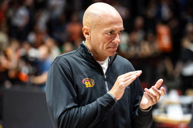 September 27, 2026, GER, BBL, easyCredit Basketball Bundesliga, Chemnitz, Niners Chemnitz vs. Phoenix Hagen, Rodrigo Pastore, Head Coach, Niners Chemnitz, Chemnitz Trade Fair, Chemnitz, Saxony, Germany