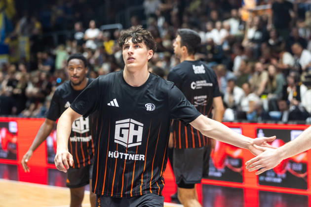 September 27, 2026, GER, BBL, easyCredit Basketball Bundesliga, Chemnitz, Niners Chemnitz vs. Phoenix Hagen, Alfons Milatz (Niners Chemnitz), 19, Chemnitz Messe, Chemnitz, Saxony, Germany