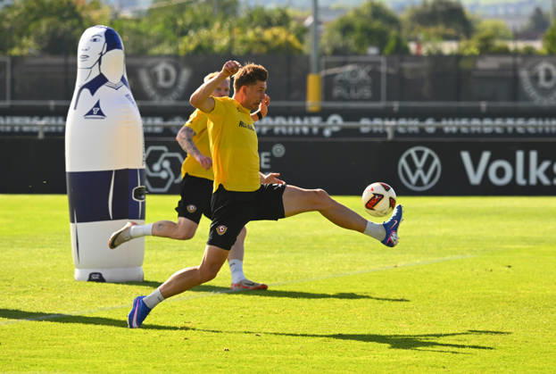 Alexander Rossipal, SG Dynamo Dresden, Training, Soccer, 2. Bundesliga, Second Division, 2026–2027 Season, AOK PLUS Walter Fritzsch Academy, Messering 18, Dresden, Ostragehege, September 15, 2026,