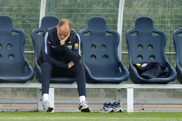 England MD-1 Training, Nations League Thomas Tuchel, Manager of England reacts during the England MD-1 training session ahead of the 2026 27 UEFA Nations League Group A3 match vs Czech Republic at Tottenham Hotspur Training Ground, Enfield, England on 28 September 2026 Credit: Tiego Grenho Every Second Media Editorial use only. All images are copyright Every Second Media Limited. No images may be reproduced without prior permission. Copyright: xIMAGO EveryxSecondxMediax ESM-2191-0004 TiegoxGrenhox xEveryxSecondxMediax