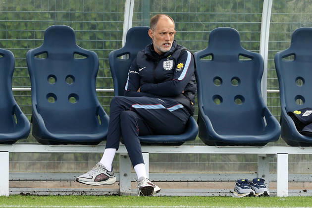 England MD-1 Training, Nations League Thomas Tuchel, Manager of England during the England MD-1 training session ahead of the 2026 27 UEFA Nations League Group A3 match vs Czech Republic at Tottenham Hotspur Training Ground, Enfield, England on 28 September 2026 Credit: Tiego Grenho Every Second Media Editorial use only. All images are copyright Every Second Media Limited. No images may be reproduced without prior permission. Copyright: xIMAGO EveryxSecondxMediax ESM-2191-0005 TiegoxGrenhox xEveryxSecondxMediax
