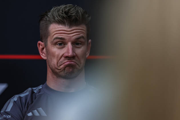 SEPANG, SGR - OCTOBER 01: Nico Hulkenberg of Germany and Audi Revolut F1 Team during the Thursday pre-event press conference, PK, Pressekonferenz of the Formula 1 Gulf Air Bahrain Grand Prix on October 01, 2026 held at Sepang International Circuit in Sepang, Malaysia. (Photo by Hazrin Yeob Men Shah Icon Sportswire) AUTO: OCT 01 F1 Bahrain Grand Prix in Malaysia EDITORIAL USE ONLY Icon3782610011663