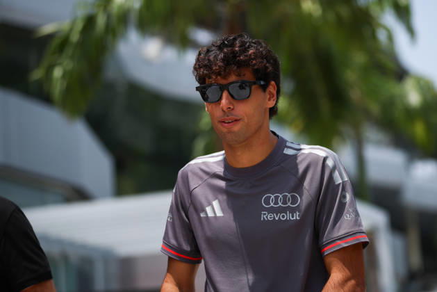 F1 - BAHRAIN GRAND PRIX IN MALAYSIA 2026 BORTOLETO Gabriel (bra), Audi F1 Team R26, portrait during the 2026 Formula 1 Bahrain Grand Prix in Malaysia, 16th round of the 2026 Formula One World Championship, WM, Weltmeisterschaft from October 2 to 4, 2026 on the Sepang International Circuit, in Sepang, Malaysia - SepangMalaysia Copyright: xANTONINxVINCENTx