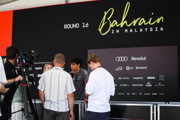F1 - BAHRAIN GRAND PRIX IN MALAYSIA 2026 BORTOLETO Gabriel (bra), Audi F1 Team R26, portrait during the 2026 Formula 1 Bahrain Grand Prix in Malaysia, 16th round of the 2026 Formula One World Championship, WM, Weltmeisterschaft from October 2 to 4, 2026 on the Sepang International Circuit, in Sepang, Malaysia - SepangMalaysia Copyright: xANTONINxVINCENTx