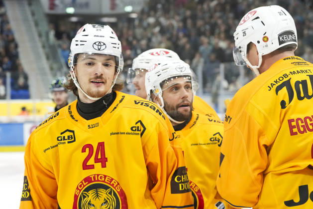October 1, 2026, Quinto, Gottardo Arena, NL HC Ambrì Piotta vs. SCL Tigers 24 Noah Meier Tigers Quinto Gottardo Arena Ticino Switzerland Copyright: xJustPictures.ch JarixPestelaccix jp-en-JaPe-JP6_JAr_NL_HCAP_SCL_01Ott2026_000022
