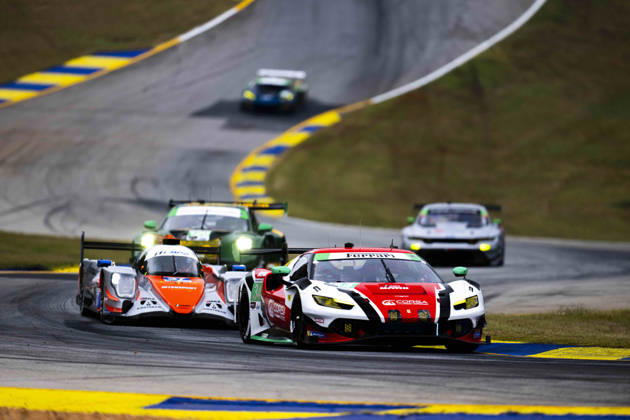 AUTO - IMSA - PETIT LE MANS 2026 34 COSTA Albert (esp), PATRESE Lorenzo (ita), UDELL Alec (usa), Conquest Racing, Ferrari 296 GT3 Evo, action during the 2026 Motul Petit Le Mans, 11th round of the 2026 IMSA WeatherTech SportsCar Championship, from October 1 to 3, 2026 on the Michelin Raceway Road Atlanta in Braselton, Georgia, United States of America - BraseltonUnited States Copyright: xFabrizioxBoldonix