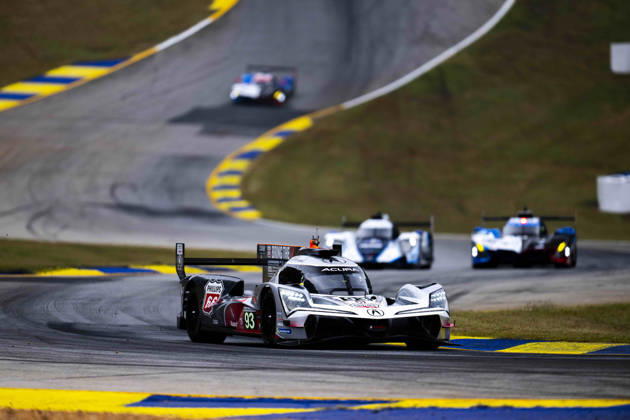 AUTO - IMSA - PETIT LE MANS 2026 93 PALOU Alex (esp), YELLOLY Nick (gbr), VAN DER ZANDE Renger (nld), Acura Meyer Shank Racing with Curb-Agajanian, Acura ARX-06, action during the 2026 Motul Petit Le Mans, 11th round of the 2026 IMSA WeatherTech SportsCar Championship, from October 1 to 3, 2026 on the Michelin Raceway Road Atlanta in Braselton, Georgia, United States of America - BraseltonUnited States Copyright: xFabrizioxBoldonix