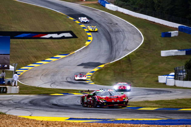 AUTO - IMSA - PETIT LE MANS 2026 21 FUOCO Antonio (ita), MANN Simon (gbr), WADOUX Lilou (fra), AF Corse, Ferrari 296 GT3 Evo, action during the 2026 Motul Petit Le Mans, 11th round of the 2026 IMSA WeatherTech SportsCar Championship, from October 1 to 3, 2026 on the Michelin Raceway Road Atlanta in Braselton, Georgia, United States of America - BraseltonUnited States  Copyright: xFabrizioxBoldonix