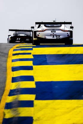 AUTO - IMSA - PETIT LE MANS 2026 68 HASSE CLOT Valentin (fra), SORENSEN Marco (dnk), DRUDI Mattia (ita), Car Blanche, Aston Martin Vantage GT3 Evo, action during the 2026 Motul Petit Le Mans, 11th round of the 2026 IMSA WeatherTech SportsCar Championship, from October 1 to 3, 2026 on the Michelin Raceway Road Atlanta in Braselton, Georgia, United States of America - BraseltonUnited States Copyright: xFabrizioxBoldonix