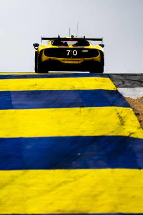 AUTO - IMSA - PETIT LE MANS 2026 70 IRIBE Brendan (usa), IRIBE Brendan (usa), SCHANDORFF Frederik (den), Inception Racing, Ferrari 296 GT3 Evo, action during the 2026 Motul Petit Le Mans, 11th round of the 2026 IMSA WeatherTech SportsCar Championship, from October 1 to 3, 2026 on the Michelin Raceway Road Atlanta in Braselton, Georgia, United States of America - BraseltonUnited States Copyright: xFabrizioxBoldonix