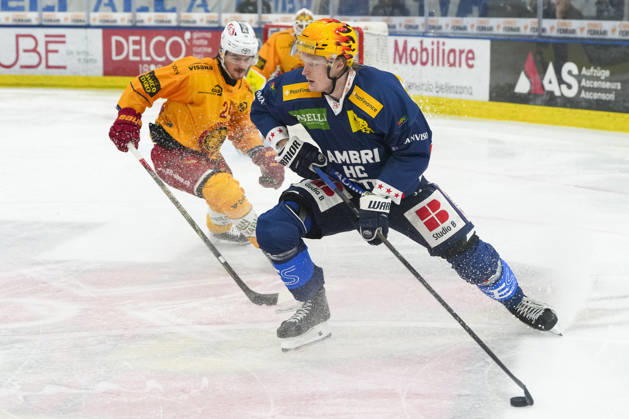 October 1, 2026, Quinto, Gottardo Arena, NL HC Ambri-Piotta vs. SCL Tigers Top scorer Roby Jarventie of Ambri in action at the Gottardo Arena in Quinto, Ticino, Switzerland Copyright: xJustPictures.ch JarixPestelaccix jp-en-JaPe-JP6_JAr_NL_HCAP_SCL_01Ott2026_000099