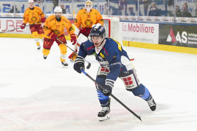 October 1, 2026, Quinto, Gottardo Arena, NL HC Ambri Piotta vs. SCL Tigers 91 Petr Kodytek Ambri Quinto Gottardo Arena Ticino Switzerland Copyright: xJustPictures.ch JarixPestelaccix jp-en-JaPe-JP6_JAr_NL_HCAP_SCL_01Ott2026_000129
