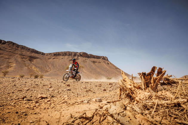 W2RC - RALLYE DU MAROC 2026 104 BONELLO Anthony (can), Nomadik and Co, KTM 450 Rally Factory Replica, FIM W2RC, Rally 2, action, during the Stage 1 of the Rallye du Maroc 2026, 4th round of the 2026 WR2C Championship from September 29, 2026 between Agadir and Zagora, Morocco - AgadirMorocco Copyright: xFREDERICxLExFLOCxHx