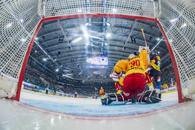 October 1, 2026, Quinto, Gottardo Arena, NL HC Ambrì Piotta vs. SCL Tigers 39, goalkeeper Luca Boltshauser, Tigers in action, Quinto, Gottardo Arena, Ticino, Switzerland Copyright: xJustPictures.ch JarixPestelaccix jp-en-JaPe-_DSC8067