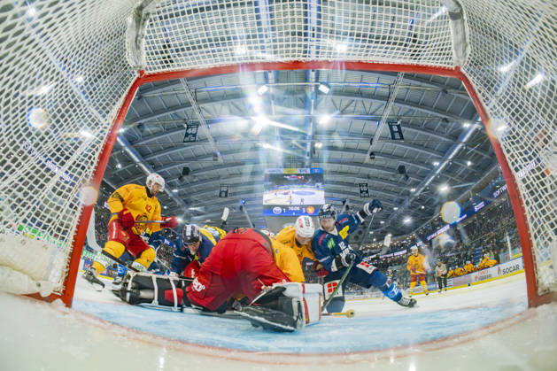 October 1, 2026, Quinto, Gottardo Arena, NL: HC Ambri-Piotta vs. SCL Tigers 39; goalies: Luca Boltshauser (Tigers) vs. 12 Daniele Grassi (Ambri) and 13 Manix Landry (Ambri); Quinto, Gottardo Arena, Ticino, Switzerland Copyright: xJustPictures.ch JarixPestelaccix jp-en-JaPe-_DSC2323