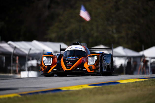 AUTO - IMSA - PETIT LE MANS 2026 73 CUMMING Chris (usa), ESPIRITO SANTO Manuel (prt), FITTIPALDI Pietro (bra), Pratt Miller Motorsports, Oreca 07-Gibson, action during the 2026 Motul Petit Le Mans, 11th round of the 2026 IMSA WeatherTech SportsCar Championship, from October 1 to 3, 2026 on the Michelin Raceway Road Atlanta in Braselton, Georgia, United States of America - BraseltonUnited States  Copyright: xFabrizioxBoldonix