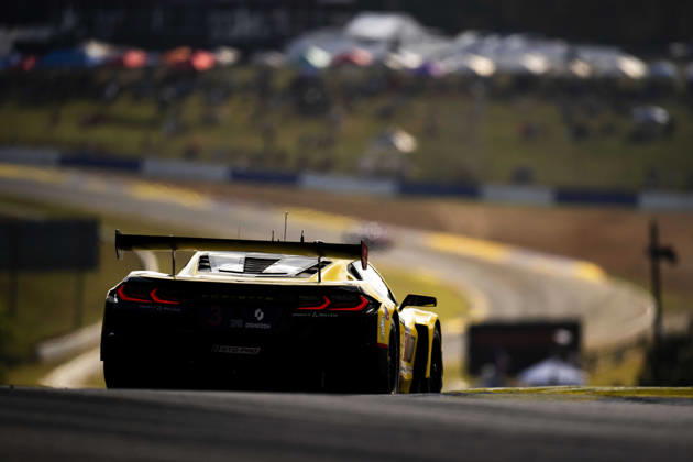 AUTO - IMSA - PETIT LE MANS 2026 03 GARCIA Antonio (esp), KIRCHHOFER Marvin (ger), SIMS Alexander (gbr), Corvette Racing by Pratt Miller Motorsports, Chevrolet Corvette Z06 GT3.R, action during the 2026 Motul Petit Le Mans, 11th round of the 2026 IMSA WeatherTech SportsCar Championship, from October 1 to 3, 2026 on the Michelin Raceway Road Atlanta in Braselton, Georgia, United States of America - BraseltonUnited States Copyright: xFabrizioxBoldonix