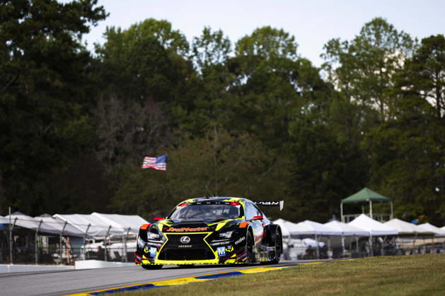 AUTO - IMSA - PETIT LE MANS 2026 14 BARNICOAT Ben (gbr), HAWKSWORTH Jack (gbr), KIRKWOOD Kyle (usa), Vasser Sullivan Racing, Lexus RC F GT3, action during the 2026 Motul Petit Le Mans, 11th round of the 2026 IMSA WeatherTech SportsCar Championship, from October 1 to 3, 2026 on the Michelin Raceway Road Atlanta in Braselton, Georgia, United States of America - BraseltonUnited States Copyright: xFabrizioxBoldonix