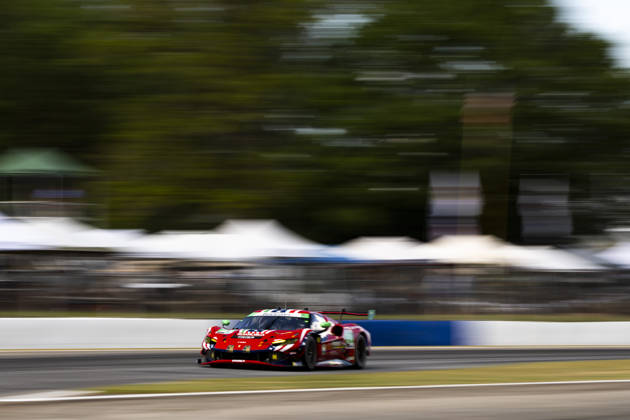 AUTO - IMSA - PETIT LE MANS 2026 21 FUOCO Antonio (ita), MANN Simon (gbr), WADOUX Lilou (fra), AF Corse, Ferrari 296 GT3 Evo, action during the 2026 Motul Petit Le Mans, 11th round of the 2026 IMSA WeatherTech SportsCar Championship, from October 1 to 3, 2026 on the Michelin Raceway Road Atlanta in Braselton, Georgia, United States of America - BraseltonUnited States  Copyright: xFabrizioxBoldonix