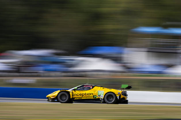 AUTO - IMSA - PETIT LE MANS 2026 70 IRIBE Brendan (usa), IRIBE Brendan (usa), SCHANDORFF Frederik (den), Inception Racing, Ferrari 296 GT3 Evo, action during the 2026 Motul Petit Le Mans, 11th round of the 2026 IMSA WeatherTech SportsCar Championship, from October 1 to 3, 2026 on the Michelin Raceway Road Atlanta in Braselton, Georgia, United States of America - BraseltonUnited States Copyright: xFabrizioxBoldonix